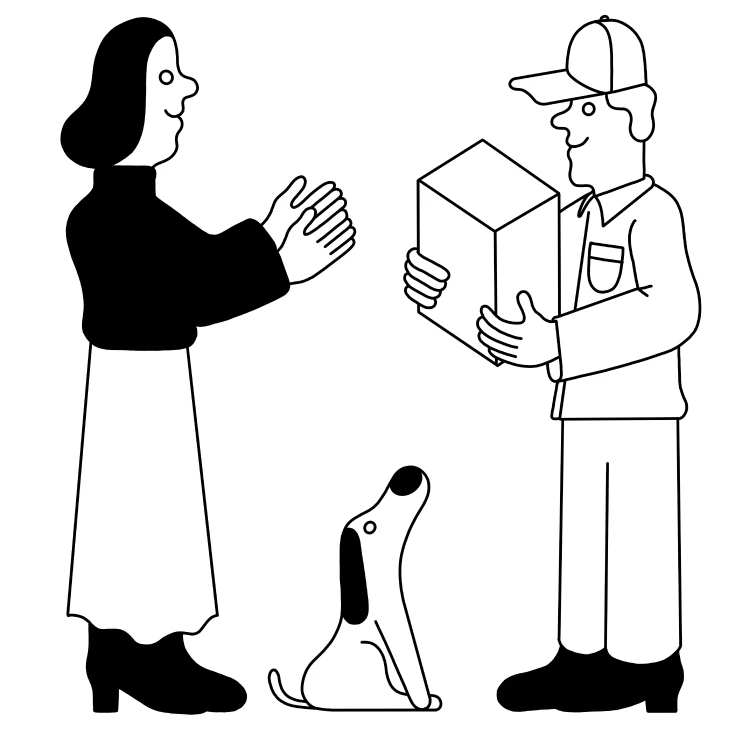 someone drawing clipart black and white